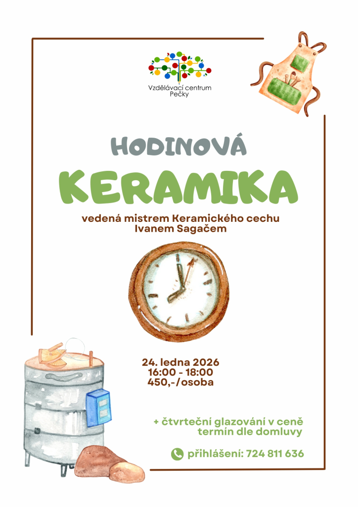 Sobotní keramika s Ivanem Sagačem
