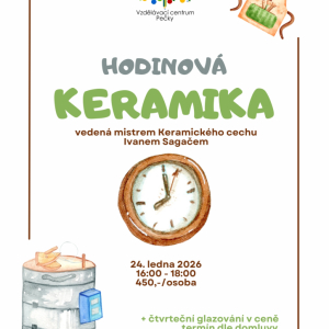 Sobotní keramika s Ivanem Sagačem