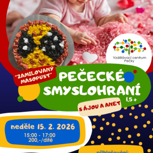 Únorové pečecké smyslohraní (sensory play)