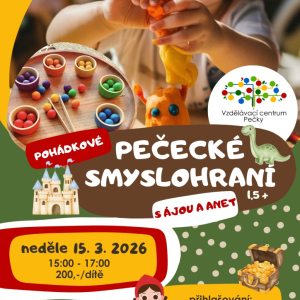 Březnové pečecké smyslohraní (sensory play)